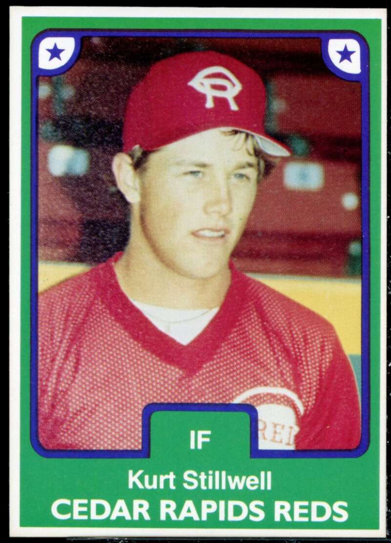 Kurt Stillwell Minor League Rookie Card 1984 Cedar Rapids Reds TCMA #17  Image 1