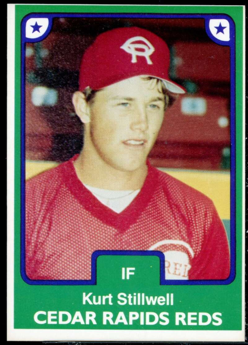 Kurt Stillwell Minor League Rookie Card 1984 Cedar Rapids Reds TCMA #17  Image 1