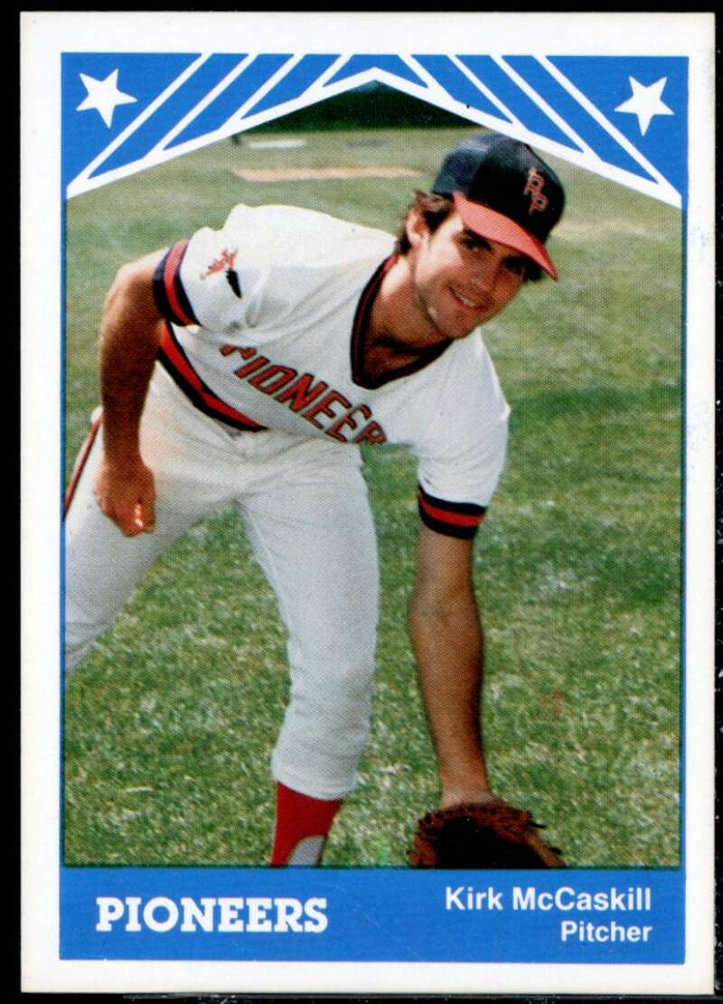 Kirk McCaskill Minor League Rookie Card 1983 Redwood Pioneers TCMA #19  Image 1