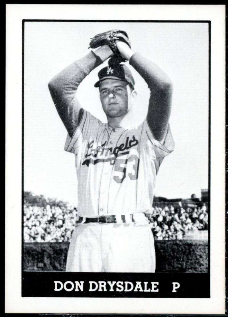 Don Drysdale Card 1980 Dodgers TCMA 1959 #28  Image 1
