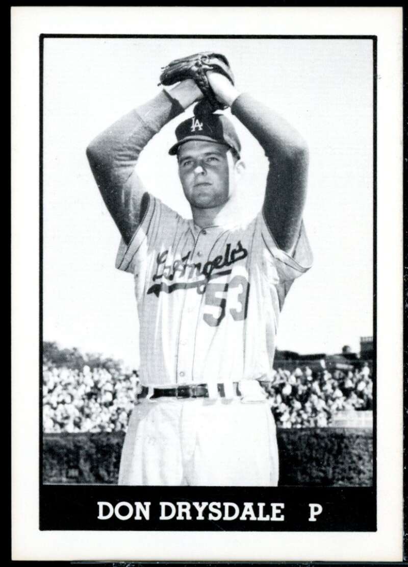 Don Drysdale Card 1980 Dodgers TCMA 1959 #28  Image 1