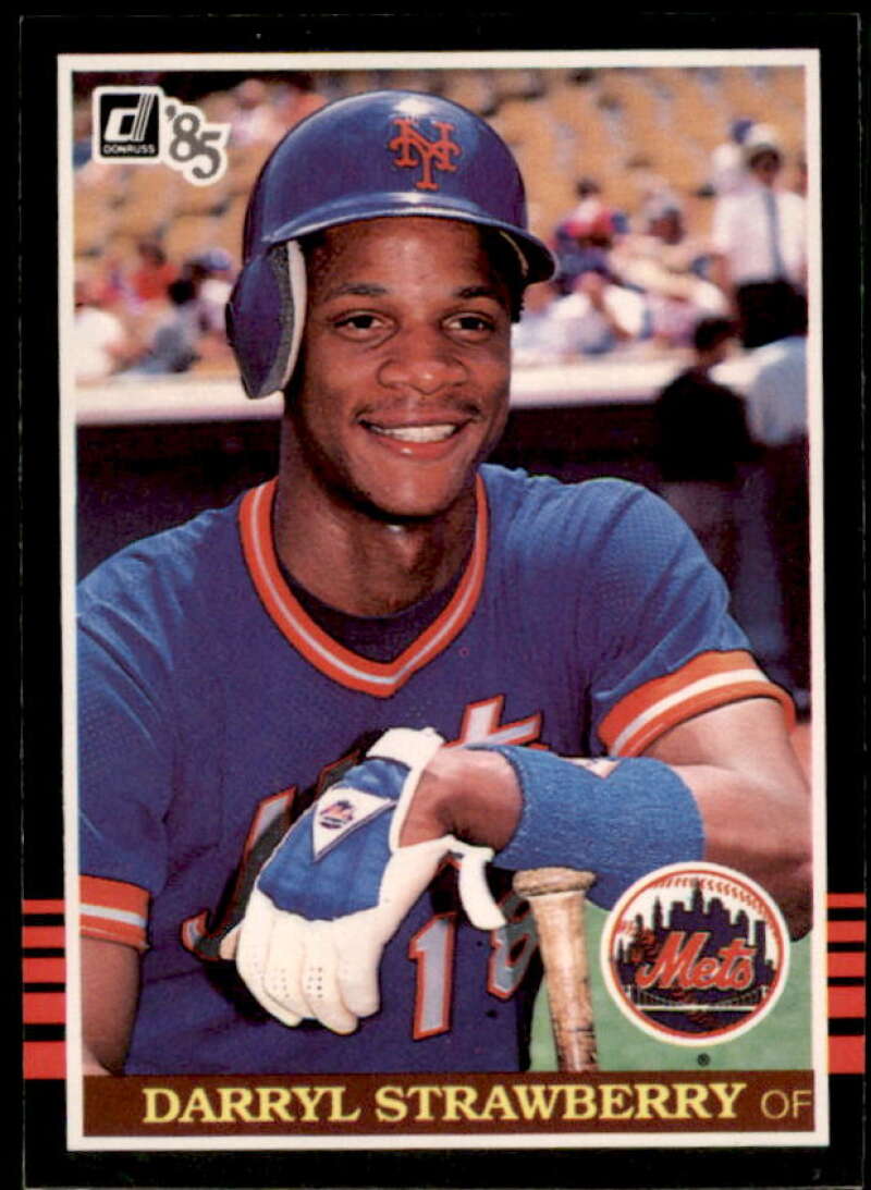 Darryl Strawberry Card 1985 Donruss #312  Image 1