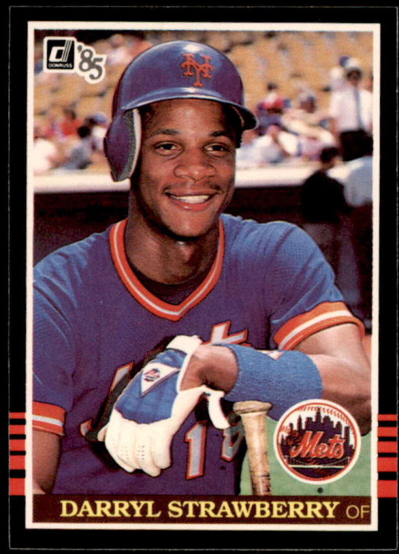 Darryl Strawberry Card 1985 Donruss #312  Image 1