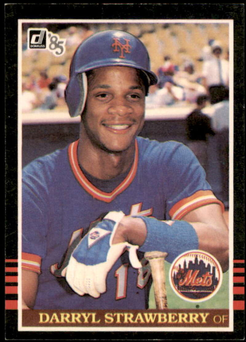 Darryl Strawberry Card 1985 Donruss #312  Image 1