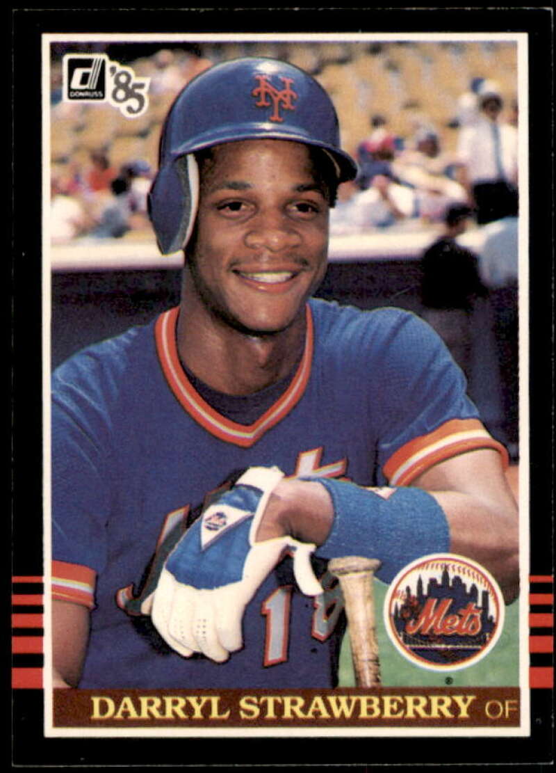 Darryl Strawberry Card 1985 Donruss #312  Image 1