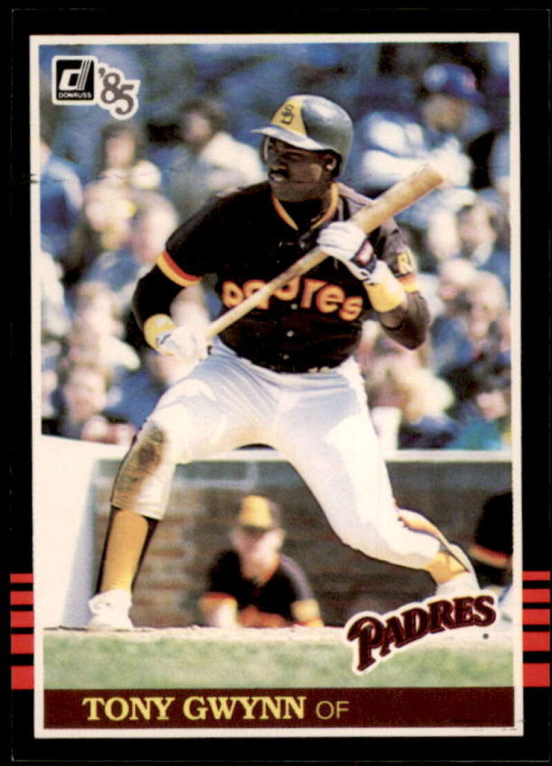 Tony Gwynn Card 1985 Donruss #63  Image 1