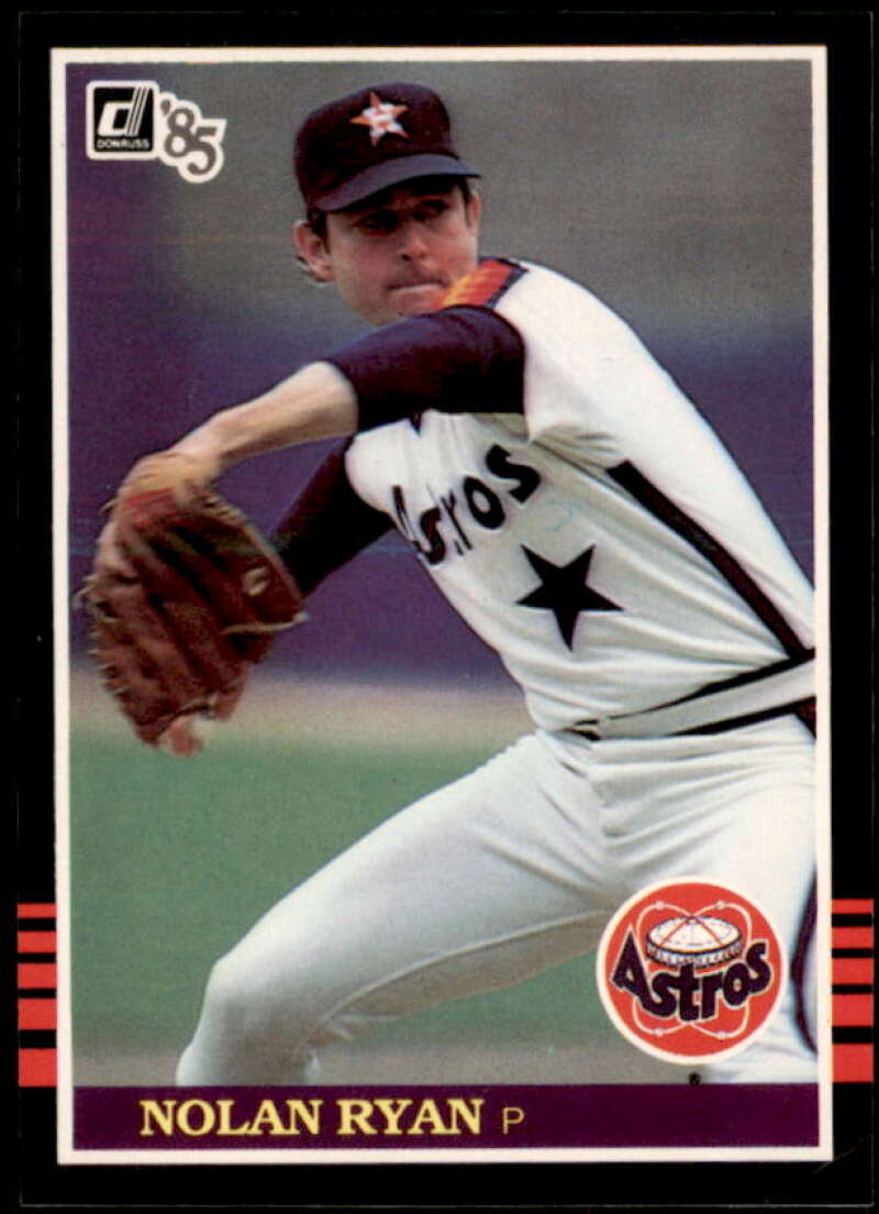 Nolan Ryan UER Card 1985 Donruss #60  Image 1