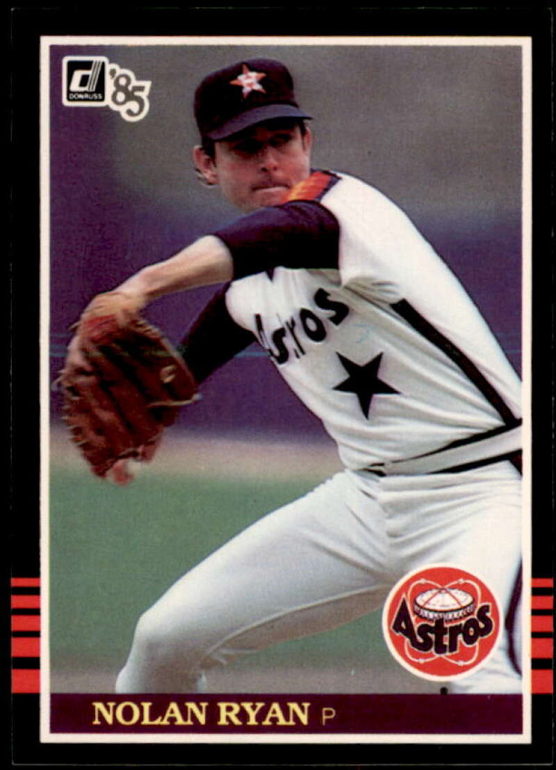 Nolan Ryan UER Card 1985 Donruss #60  Image 1