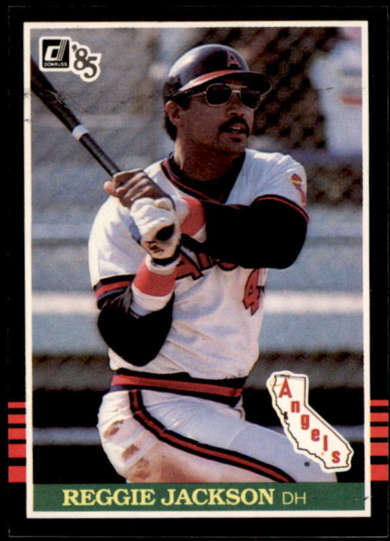 Reggie Jackson Card 1985 Donruss #57  Image 1