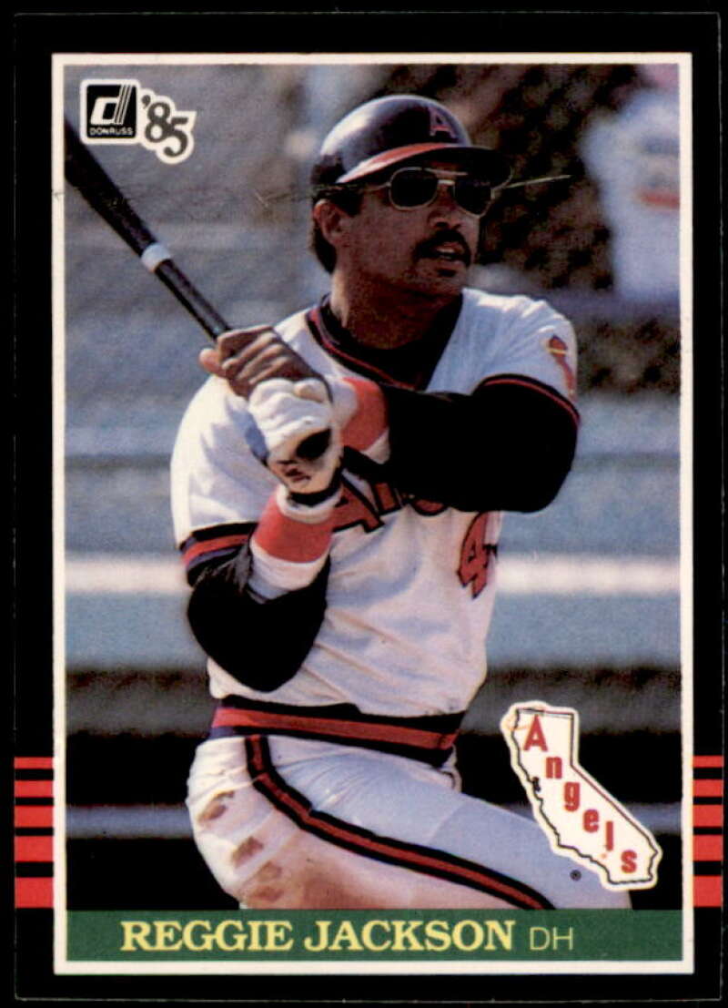 Reggie Jackson Card 1985 Donruss #57  Image 1