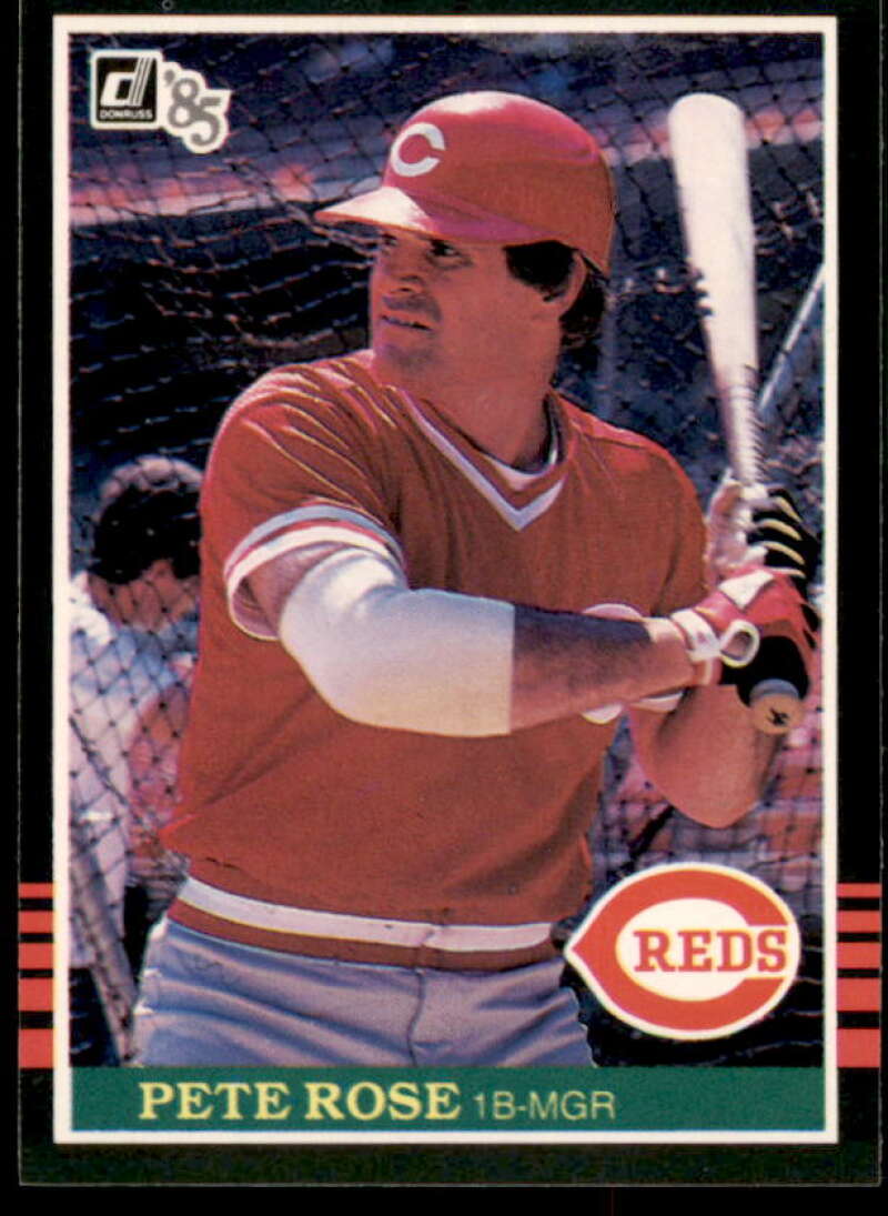 Pete Rose Card 1985 Donruss #641  Image 1