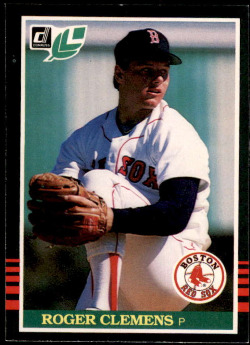 Roger Clemens Rookie Card 1985 Leaf/Donruss #99  Image 1