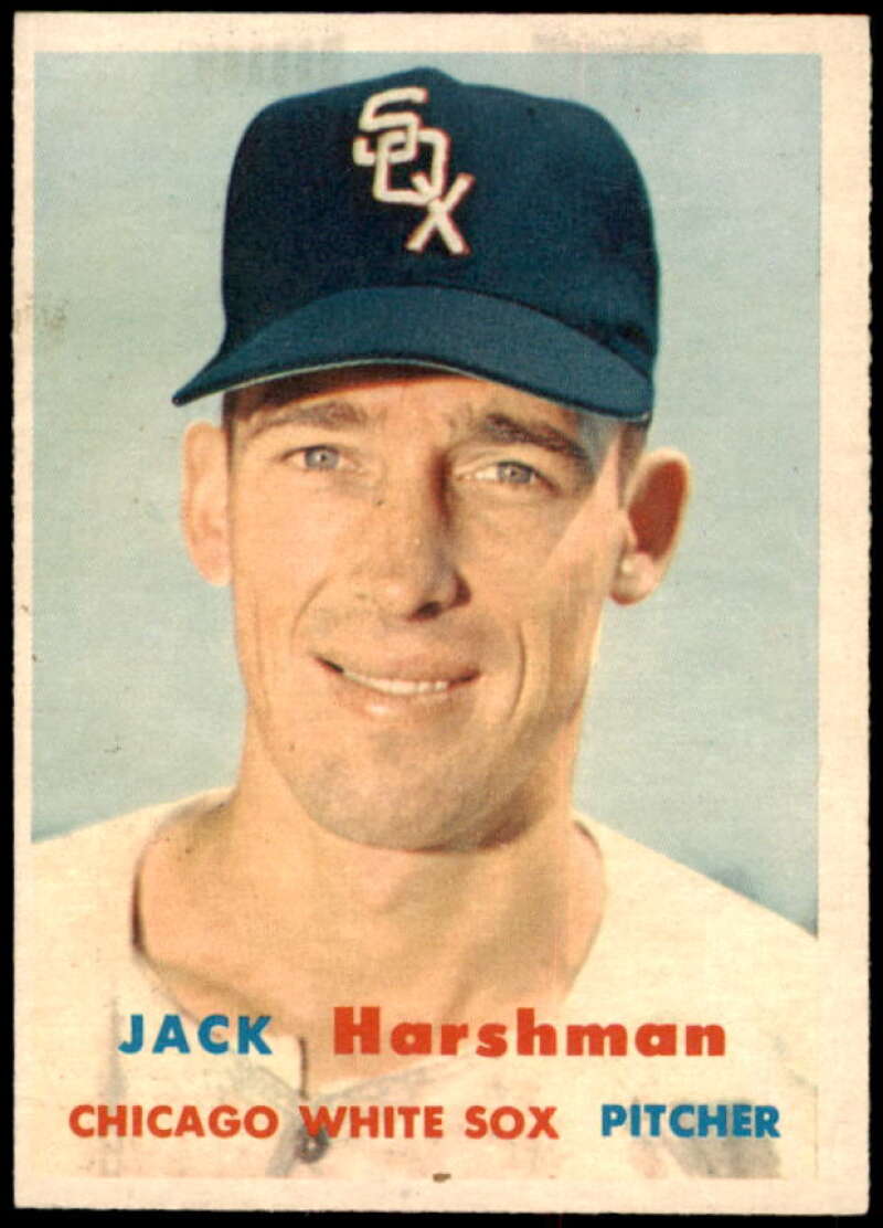 Jack Harshman Card 1957 Topps #152  Image 1