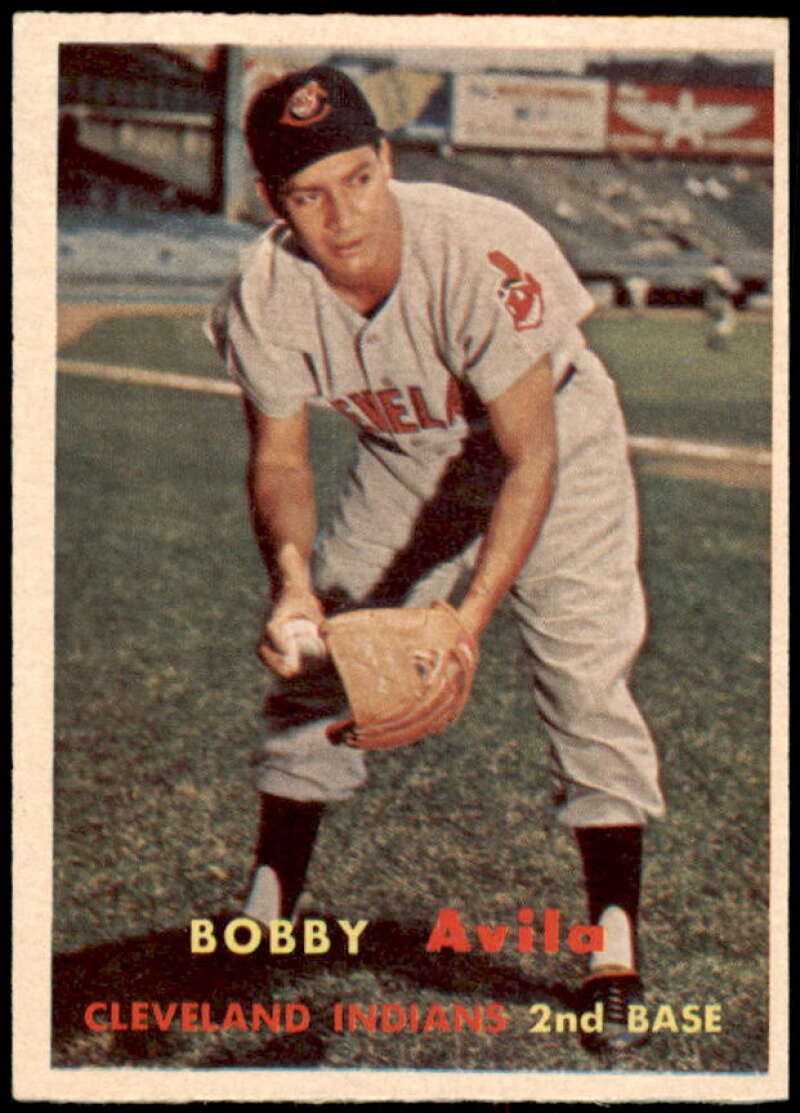Bobby Avila Card 1957 Topps #195  Image 1