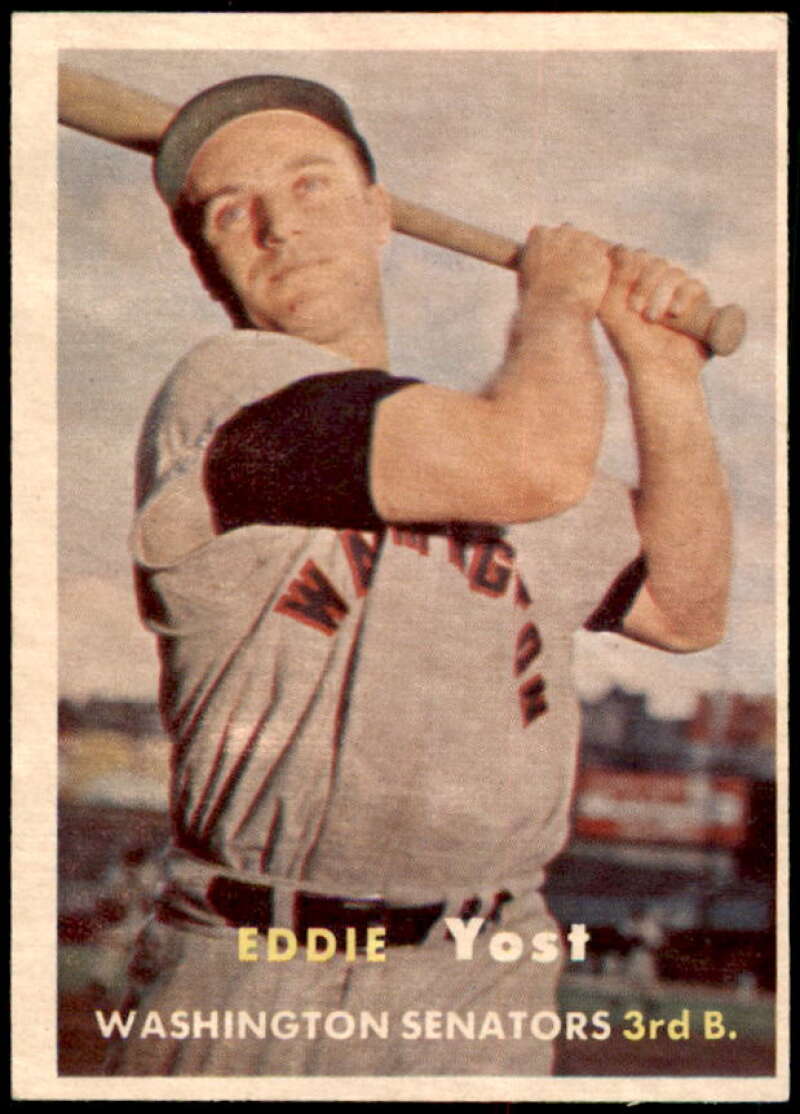 Eddie Yost Card 1957 Topps #177  Image 1