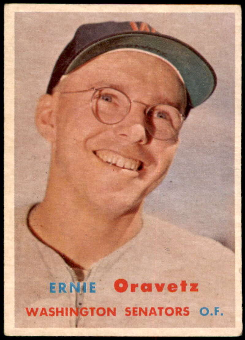Ernie Oravetz Card 1957 Topps #179  Image 1