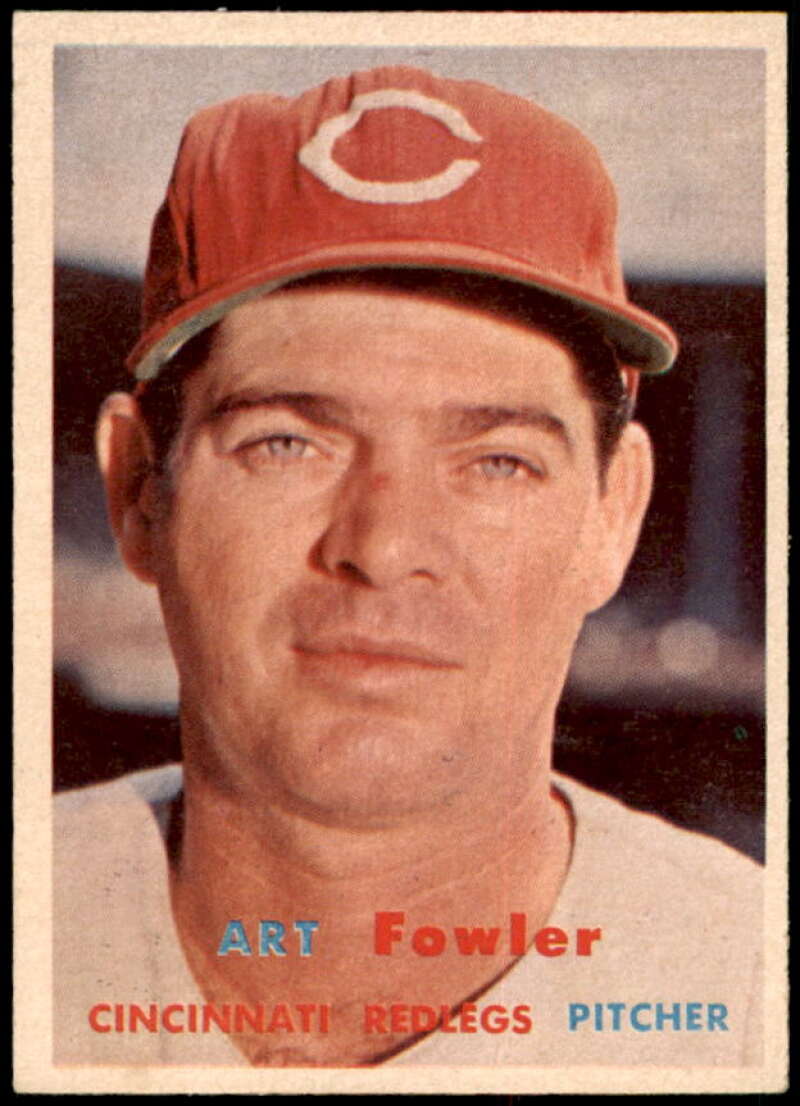 Art Fowler Card 1957 Topps #233  Image 1
