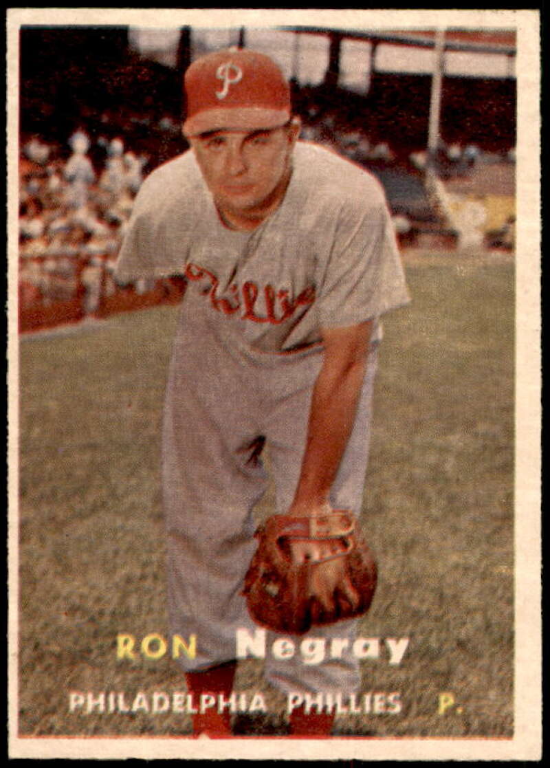 Ron Negray Card 1957 Topps #254  Image 1
