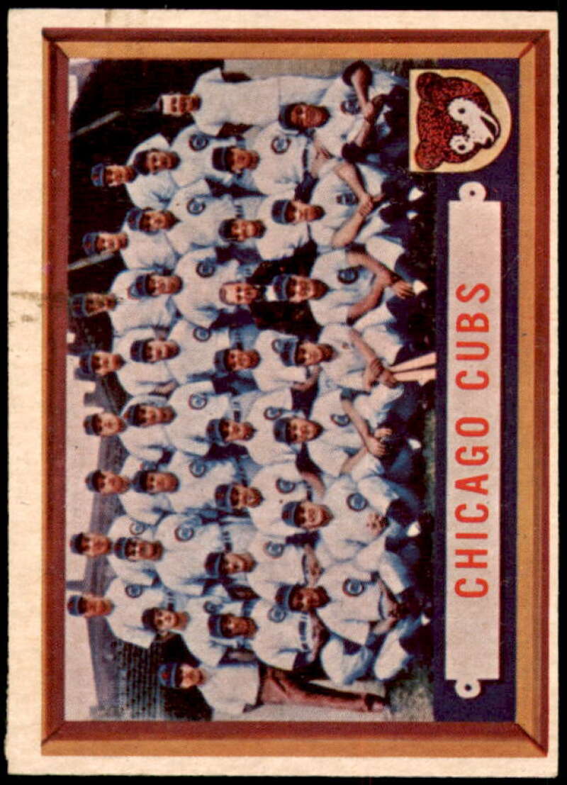 Chicago Cubs TC Card 1957 Topps #183  Image 1