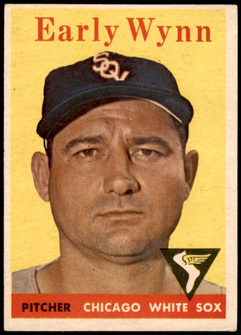 Early Wynn Card 1958 Topps #100A  Image 1