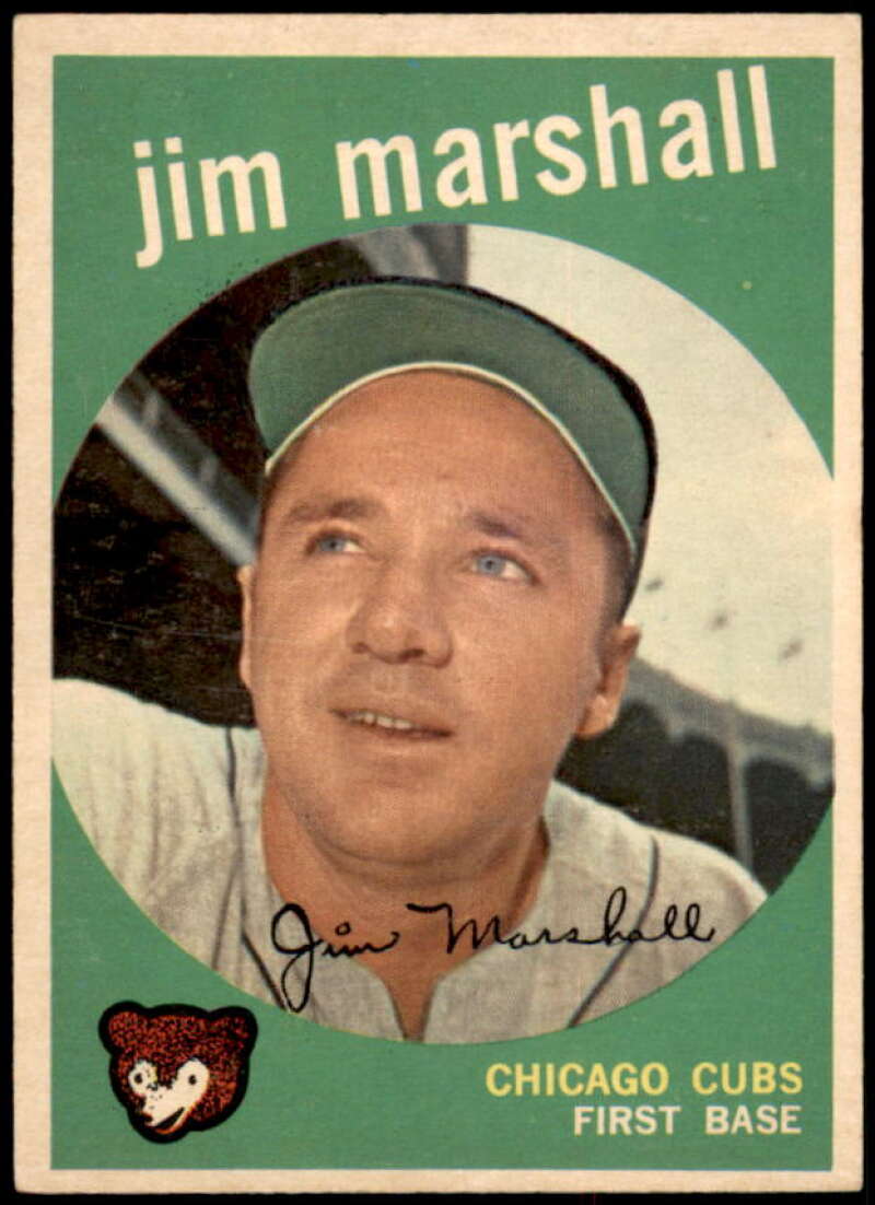 Jim Marshall Card 1959 Topps #153  Image 1