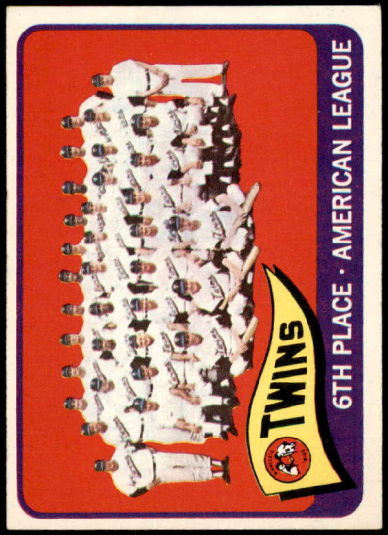 Minnesota Twins TC Card 1965 Topps #24  Image 1