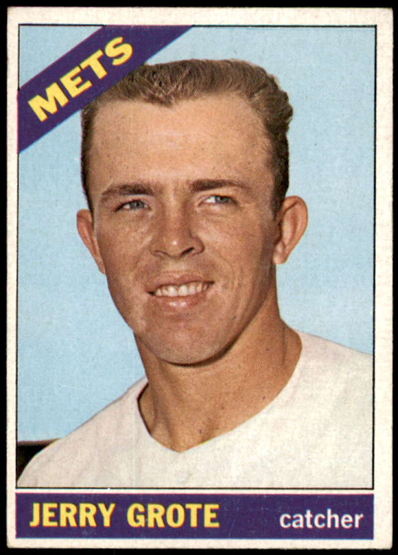 Jerry Grote Card 1966 Topps #328  Image 1