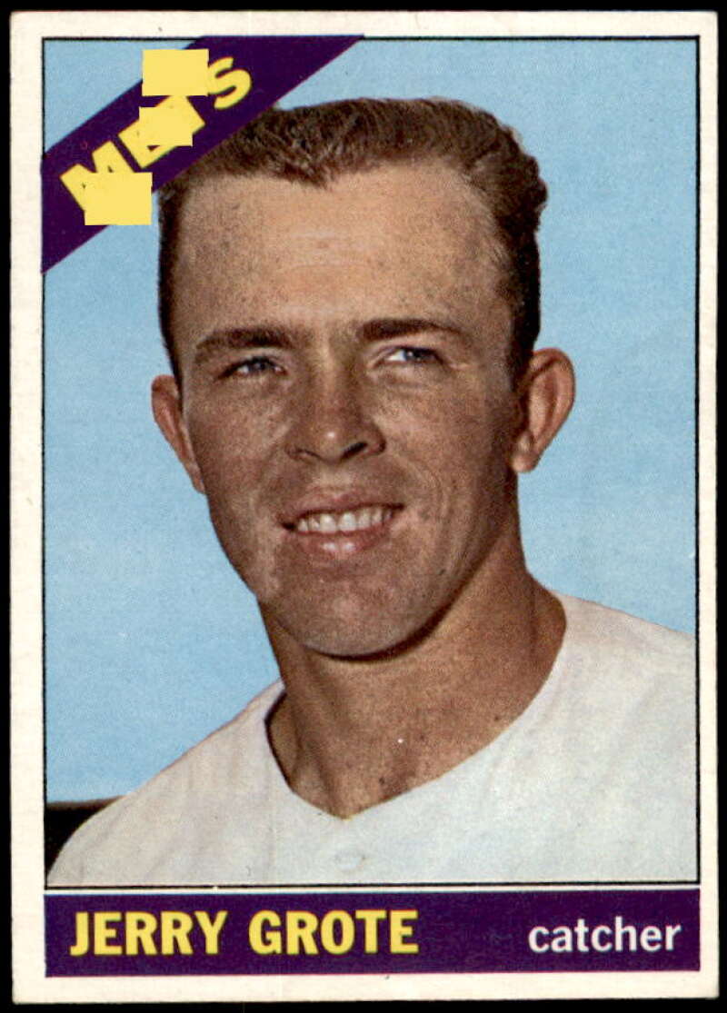 Jerry Grote Card 1966 Topps #328  Image 1