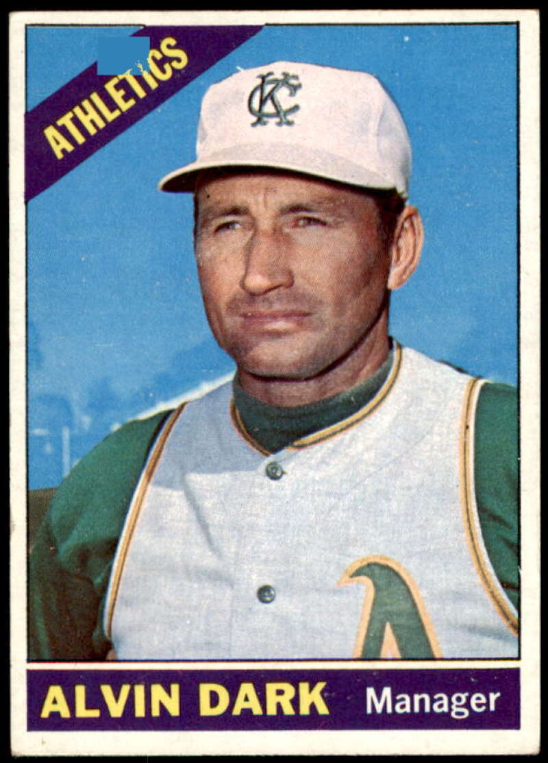 Alvin Dark MG Card 1966 Topps #433  Image 1