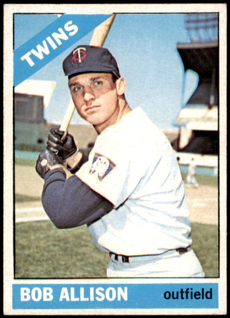 Bob Allison Card 1966 Topps #345  Image 1