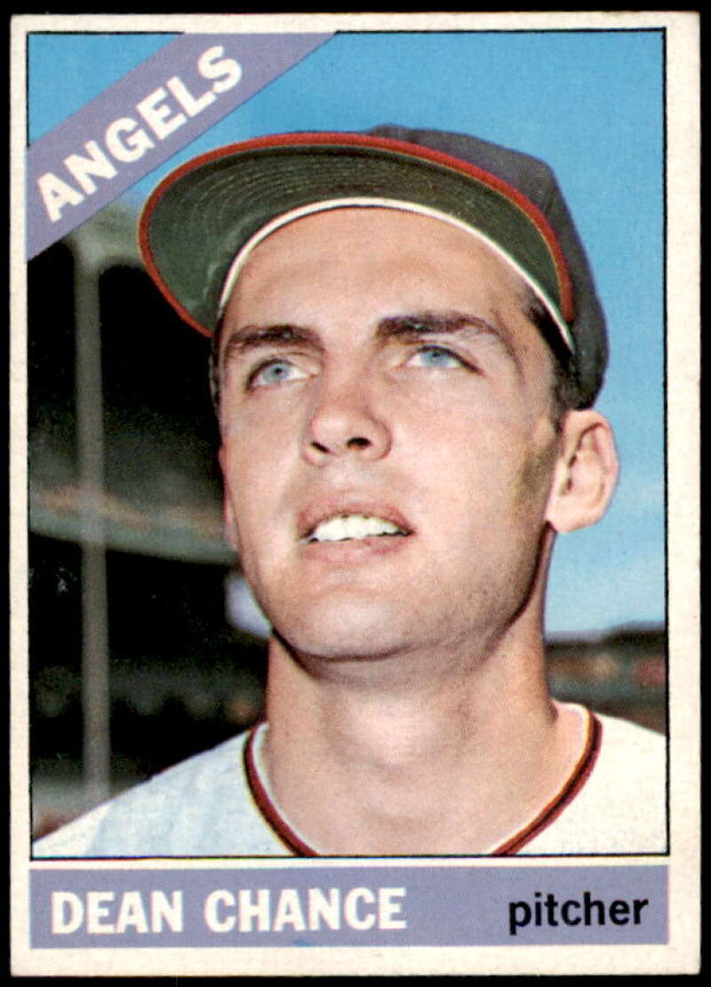 Dean Chance Card 1966 Topps #340  Image 1