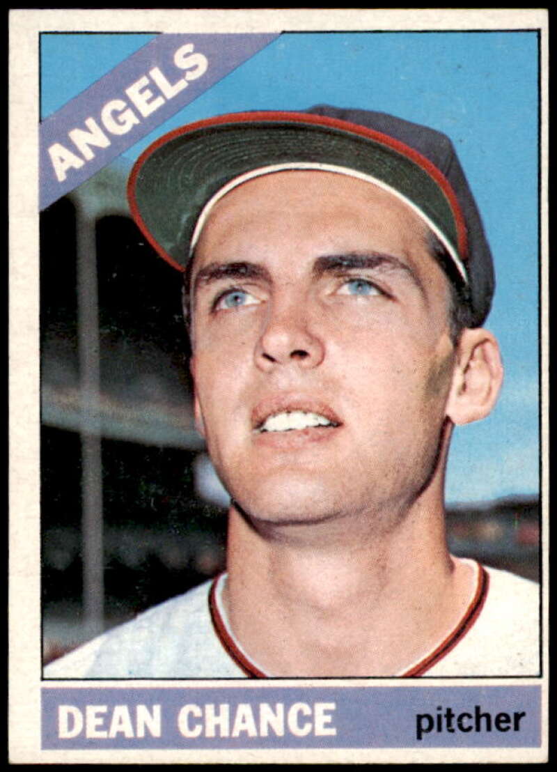 Dean Chance Card 1966 Topps #340  Image 1
