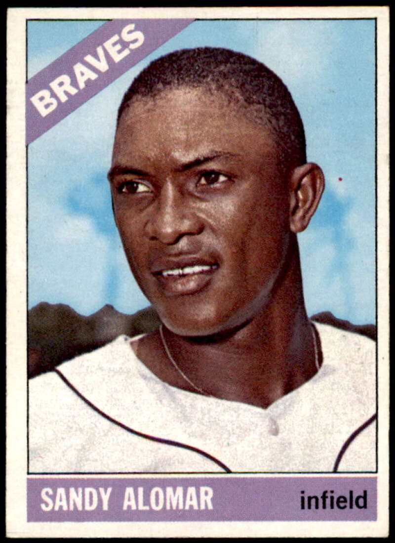 Sandy Alomar Card 1966 Topps #428  Image 1