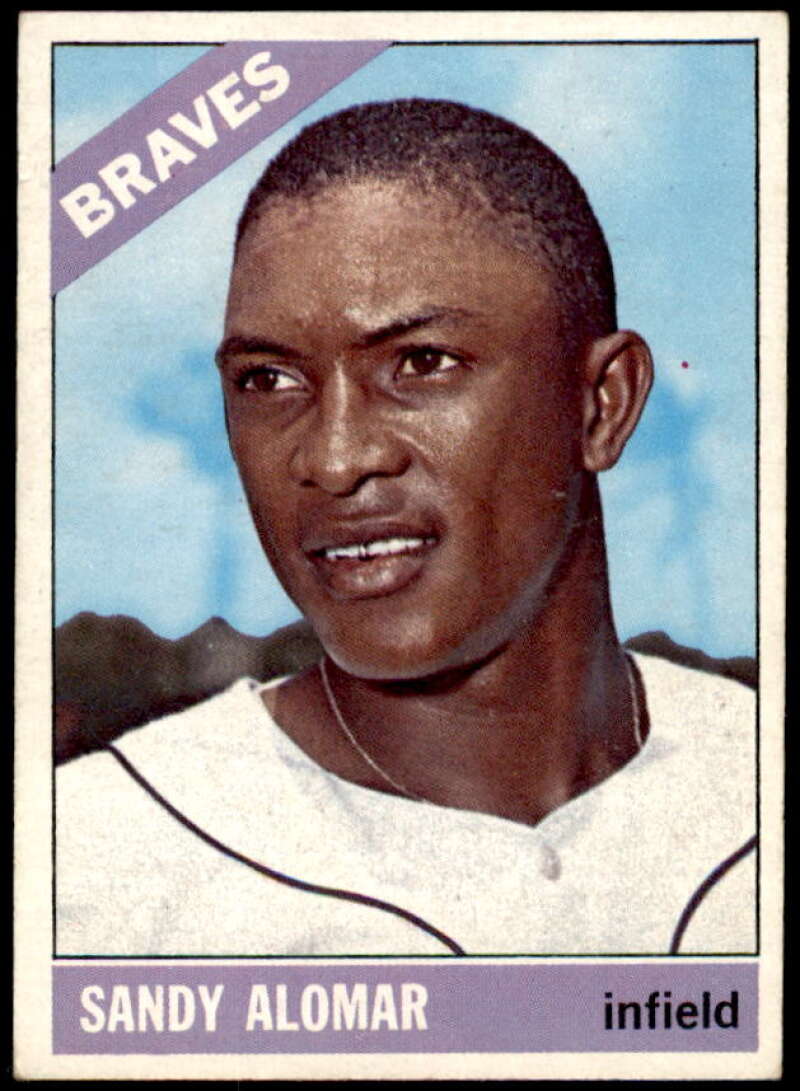 Sandy Alomar Card 1966 Topps #428  Image 1