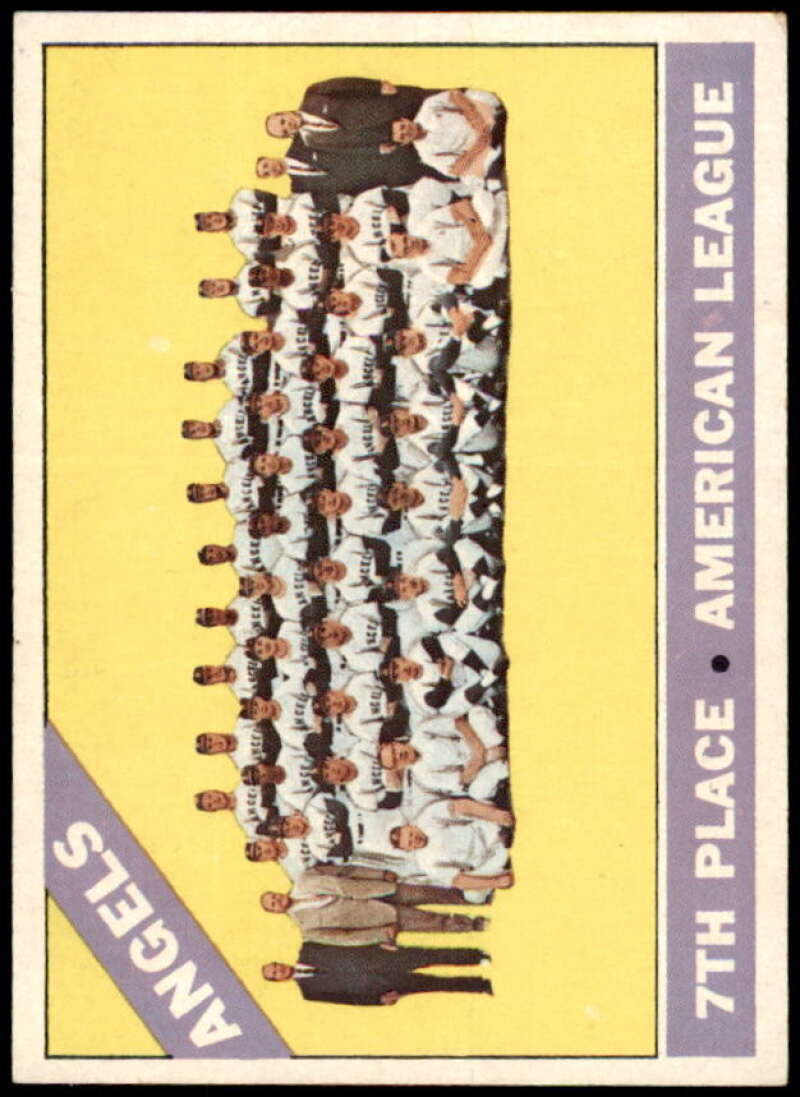 California Angels TC Card 1966 Topps #131  Image 1