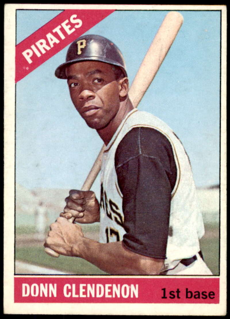 Donn Clendenon Card 1966 Topps #375  Image 1