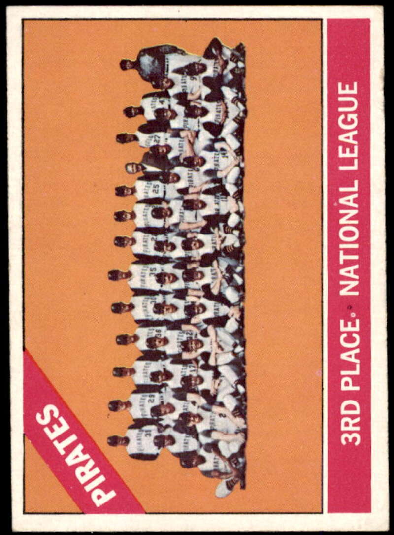 Pittsburgh Pirates TC Card 1966 Topps #404  Image 1