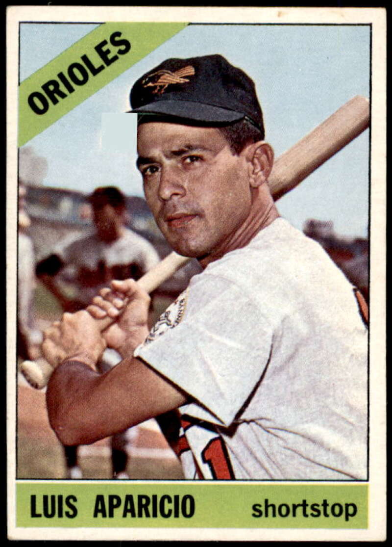 Luis Aparicio Card 1966 Topps #90  Image 1