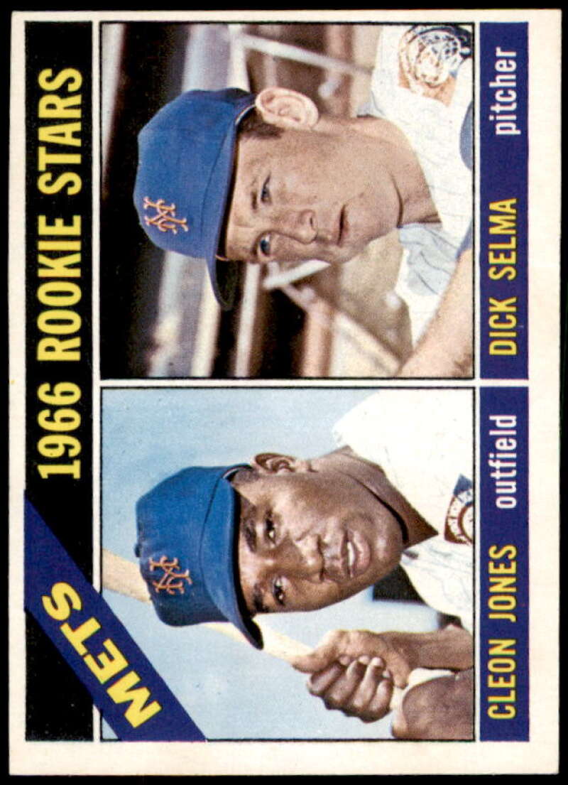 Rookie Stars/Cleon Jones/Dick Selma Rookie Card 1966 Topps #67  Image 1