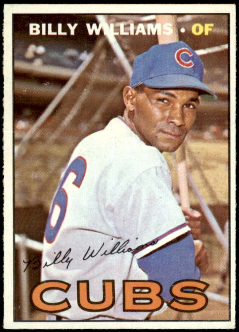 Billy Williams Card 1967 Topps #315  Image 1