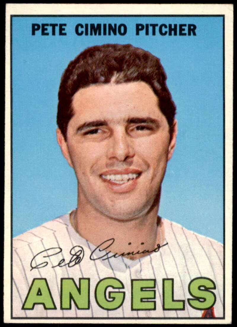 Pete Cimino Card 1967 Topps #34  Image 1
