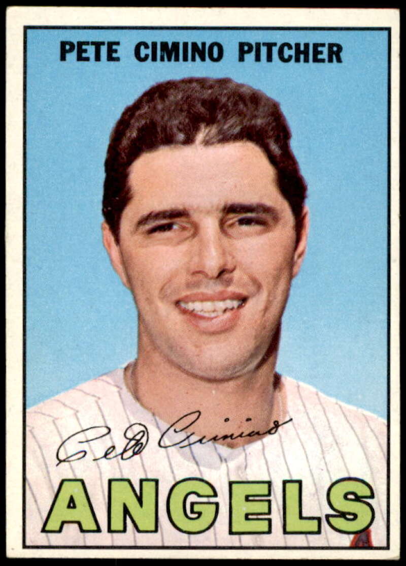 Pete Cimino Card 1967 Topps #34  Image 1