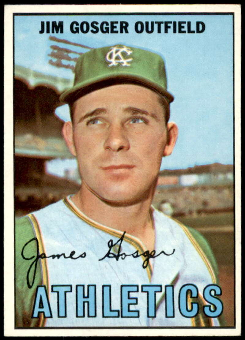 Jim Gosger Card 1967 Topps #17  Image 1