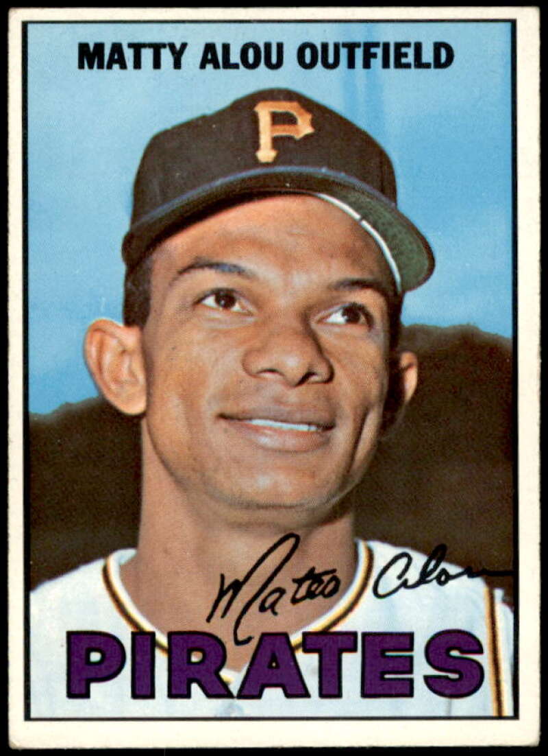 Matty Alou Card 1967 Topps #10  Image 1