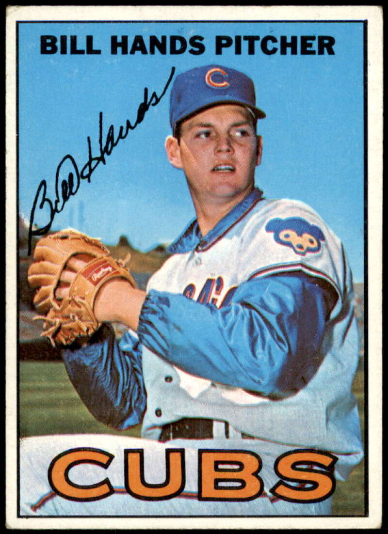 Bill Hands Card 1967 Topps #16  Image 1