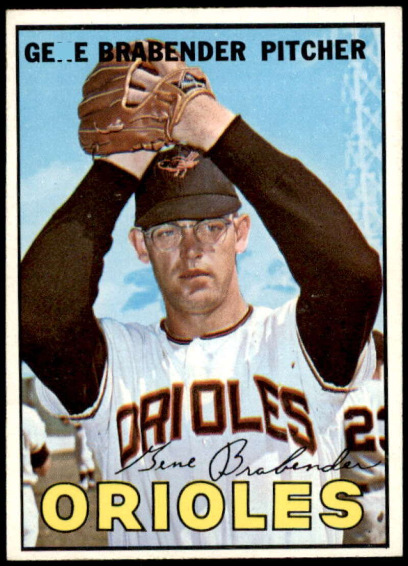 Gene Brabender Card 1967 Topps #22  Image 1