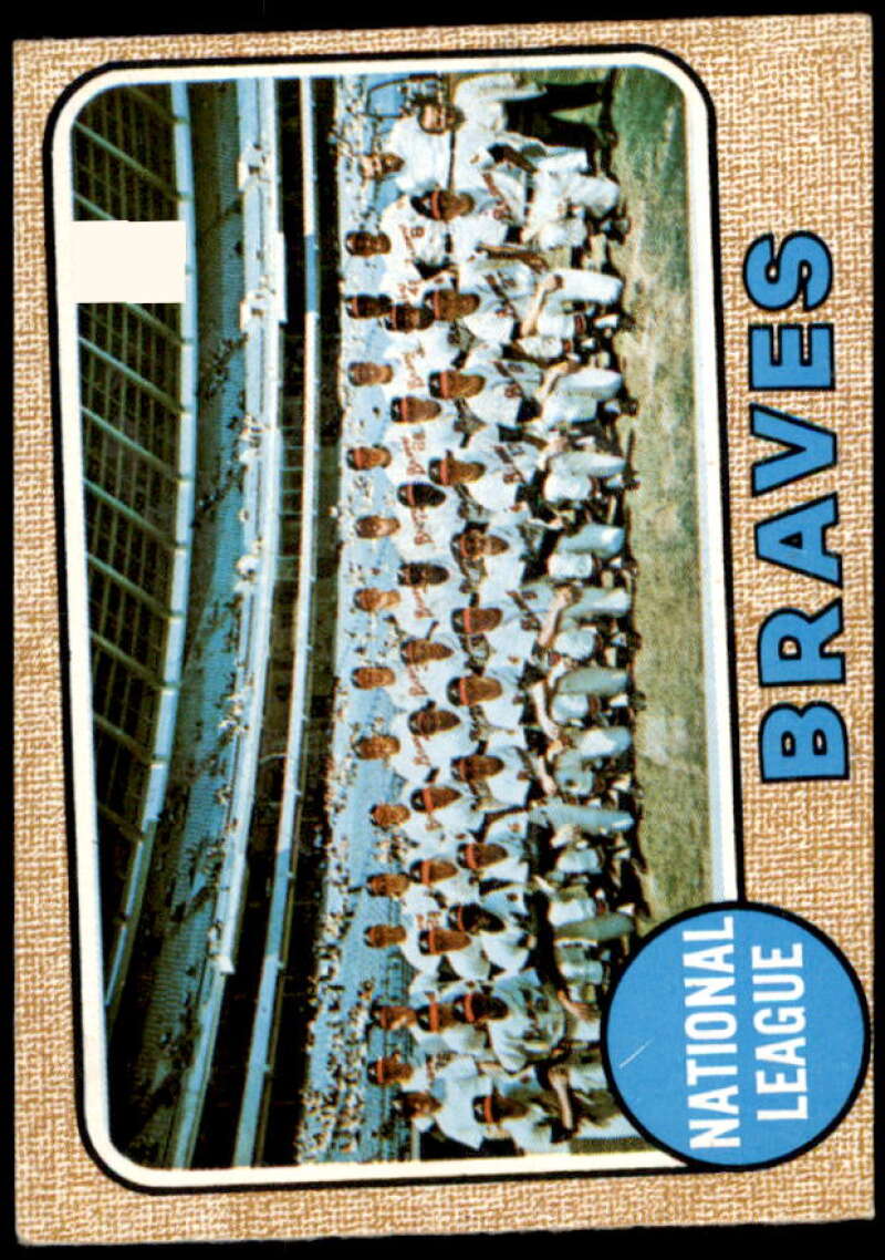 Atlanta Braves TC Card 1968 Topps #221  Image 1