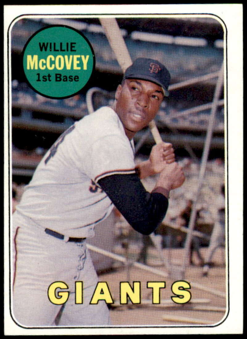 Willie McCovey Card 1969 Topps #440A  Image 1