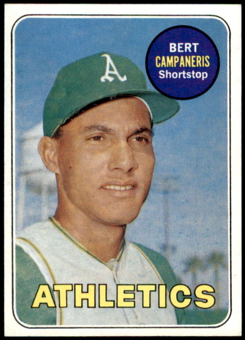 Bert Campaneris Card 1969 Topps #495  Image 1