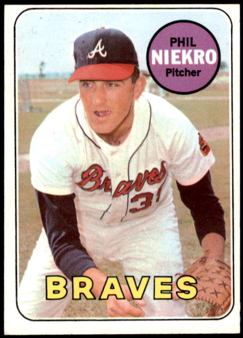 Phil Niekro Card 1969 Topps #355  Image 1